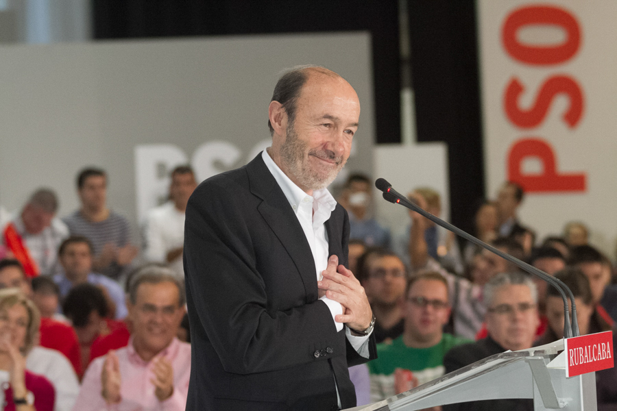 elecciones generales. PSOE, mitin Rubalcaba, Marisol Pérez, Sanchez Vara